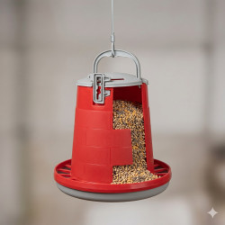 Tavuk Yemliği 15 Kg | Büyük Kapasiteli ve Dayanıklı Yemlik