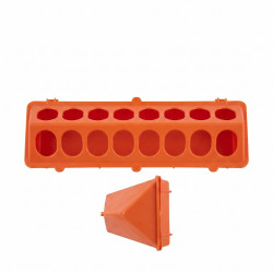 Civciv Yemliği Kızaklı 30 cm | HDPE Dayanıklı Yemlik