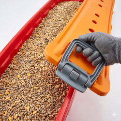 Civciv Yemliği Kızaklı 75 cm | Geniş ve Dayanıklı HDPE Yemlik