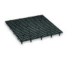 Kümes Yer Izgarası Siyah 50x50 cm – 1,6 mm Göz Aralıklı Plastik Kümes Izgarası