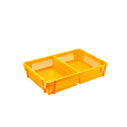 İki Bölmeli Civciv Taşıma Kasası 1045 | Güvenli ve Hijyenik Taşıma